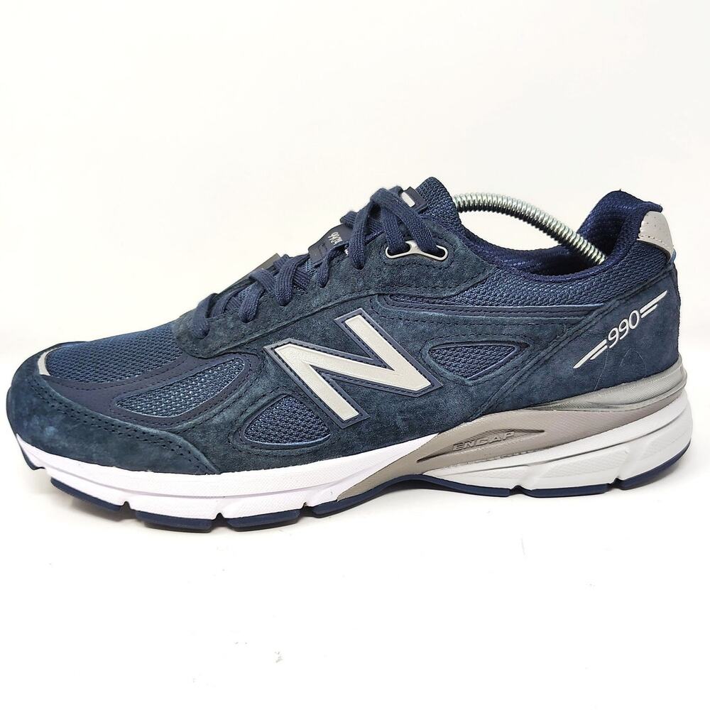 New Balance Sneakers Mens 10.5 990v4 Navy Blue U990NV4 Made in USA